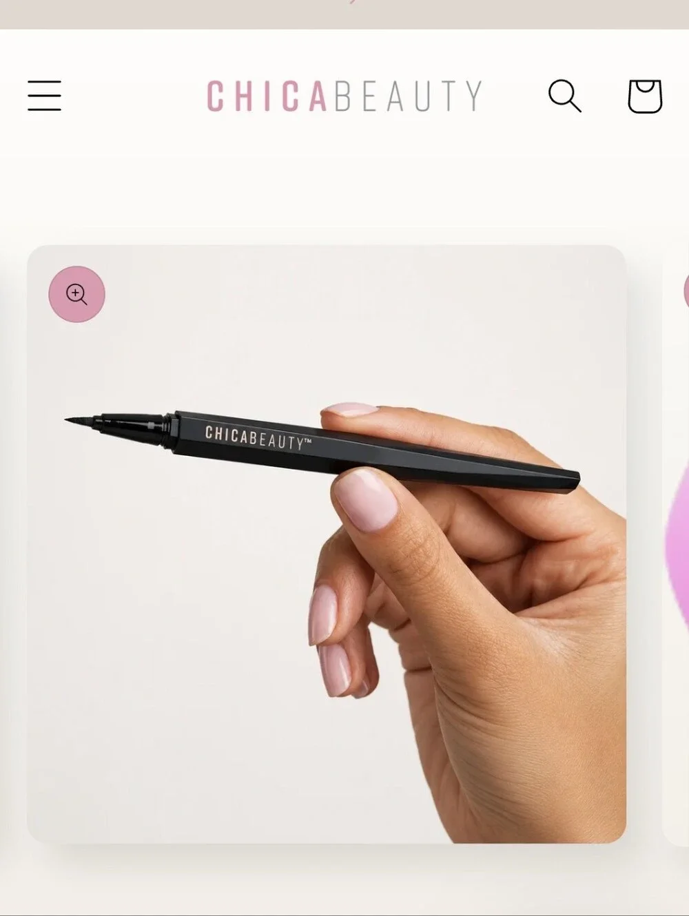 CHICA BEAUTY Mírame Matte Black Liquid Eyeliner